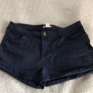 Navy Shorts H&M